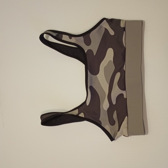 Cor By Ultracor Grey Camo Sports Bra A17 - Picture 1 of 6
